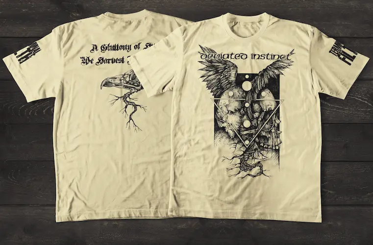 Husk shirt design by Deviated Instinct