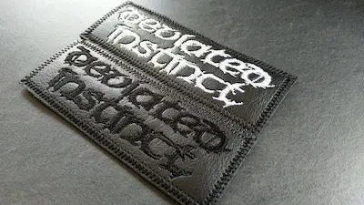 Deviated Instinct logo Embroidered Patches