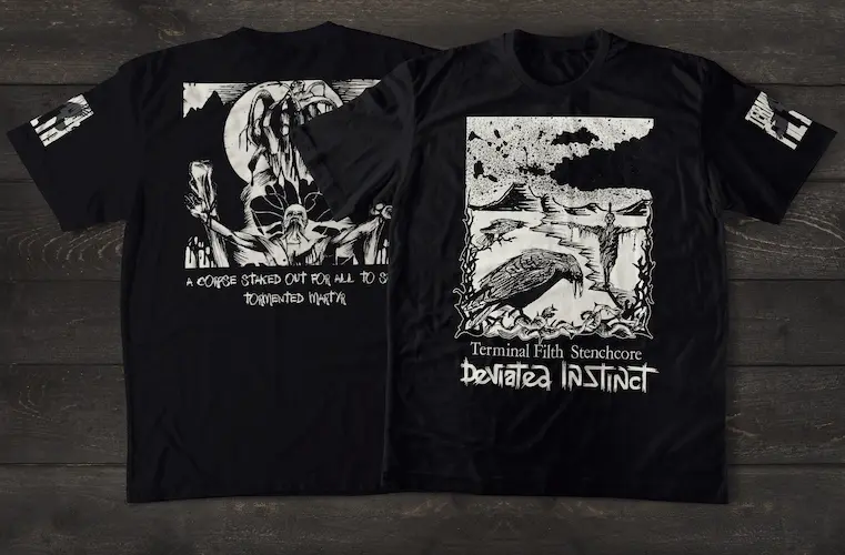 Terminal Filth Stenchcore shirt design by Deviated Instinct